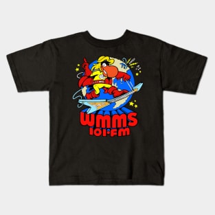 WMMS Radio - Buzzard Superhero Kids T-Shirt